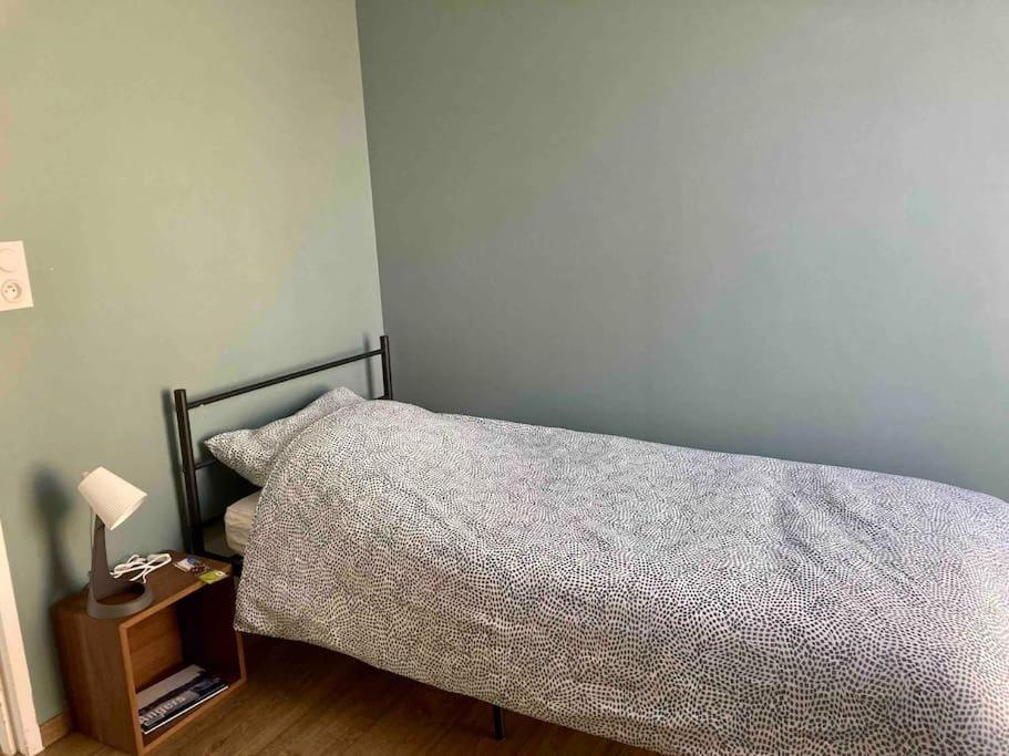 דירות אנז'ה Quai Sud - Gare, 100 M2, Parking, Wifi, Superette, Lave Linge מראה חיצוני תמונה